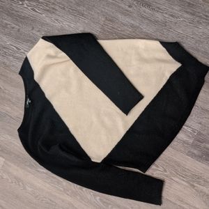 Asymmetrical Saks Fifth Ave Cashmere Sweater